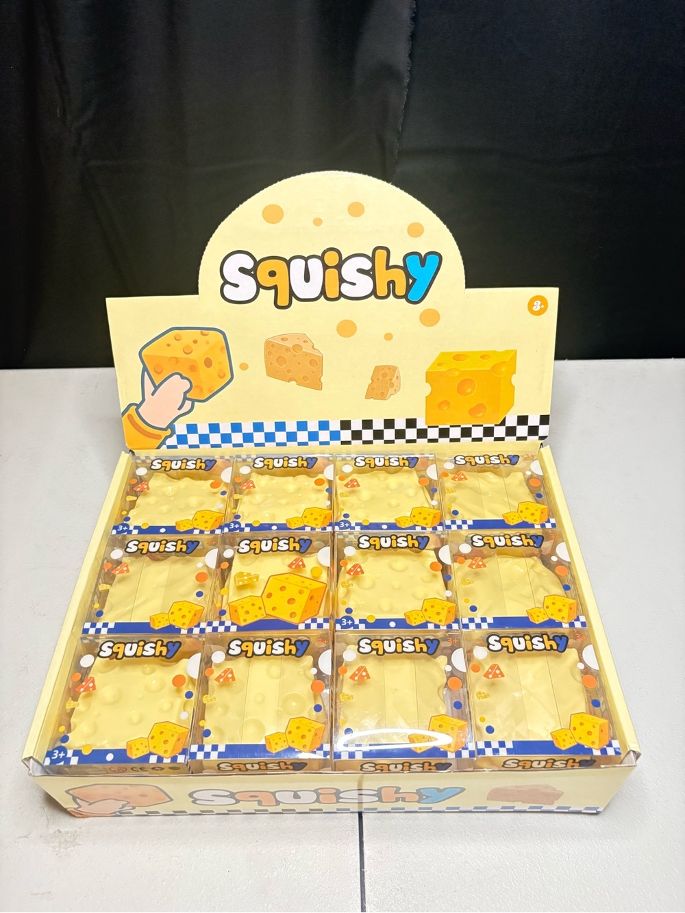 Yellow Cheese Squeeze Toy - Vasaline Cheese